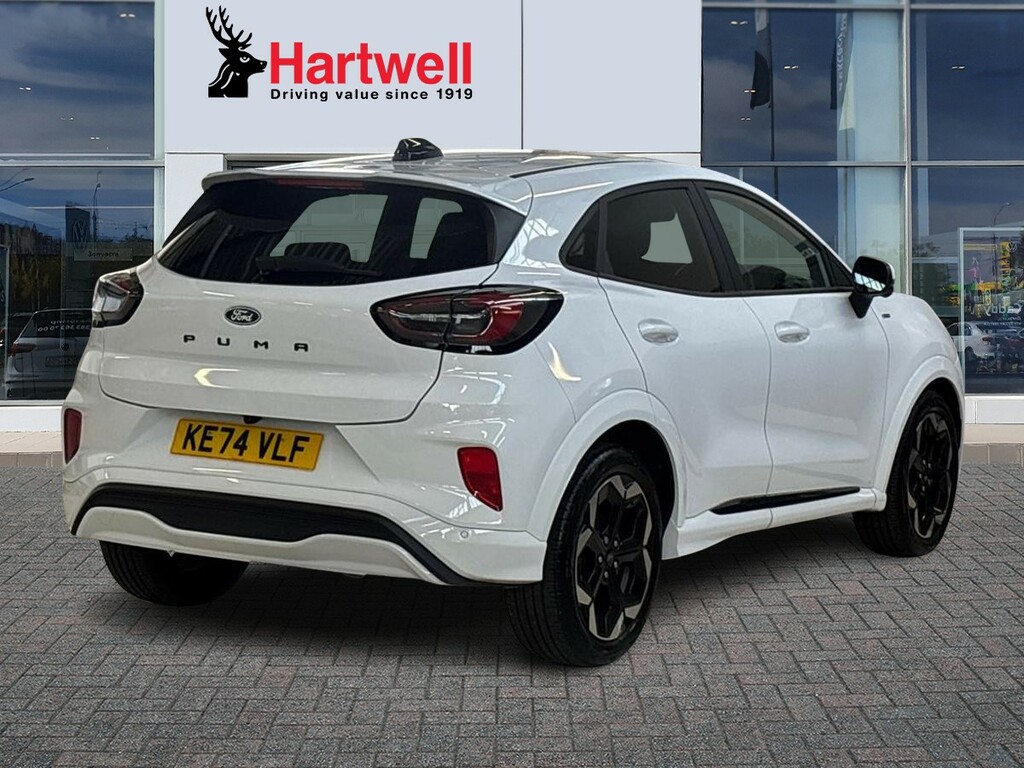 Ford Puma 1.0T Ecoboost Mhev St-line X Suv Hybrid KE74VLF Black #3