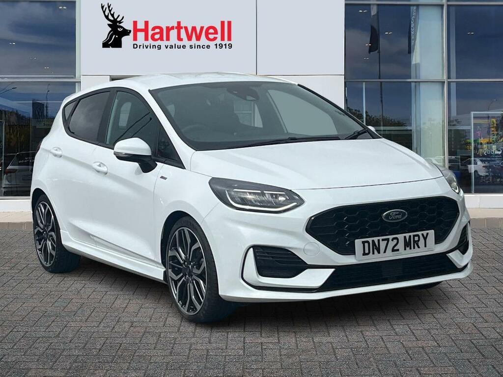 Ford Fiesta 1.0T Ecoboost Mhev St-line X Edition Hatchback White