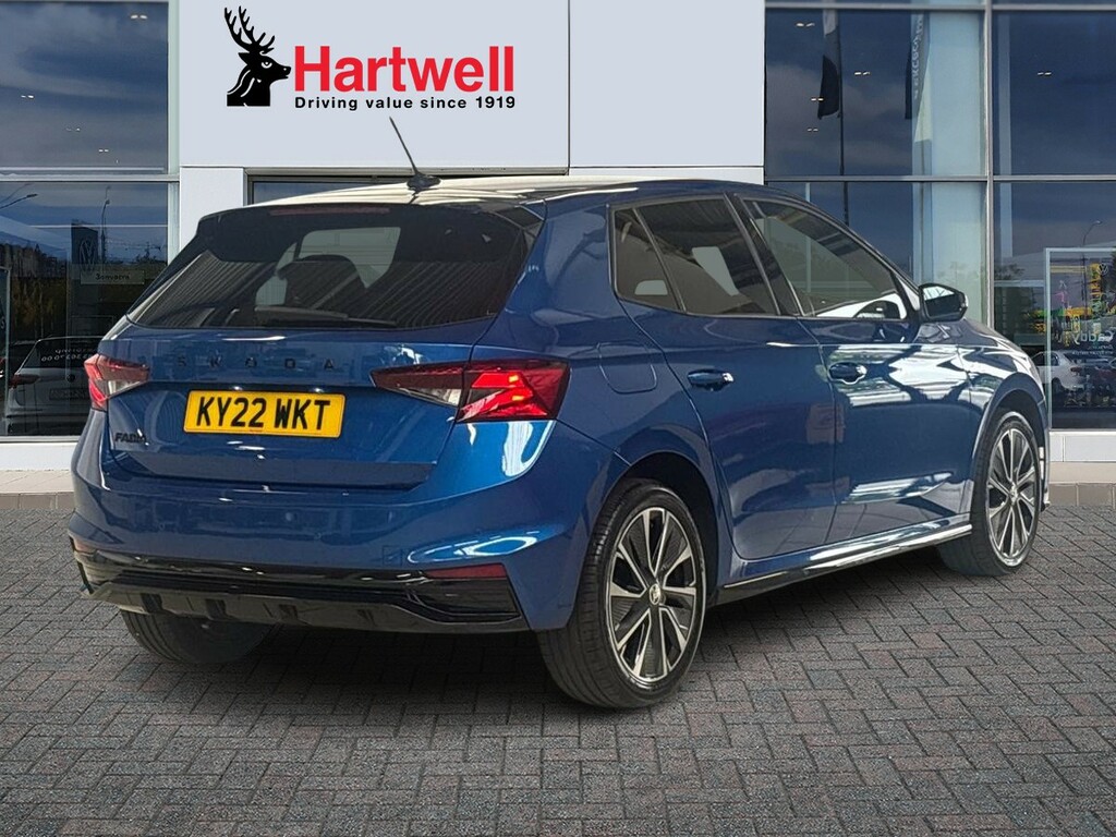 Skoda Fabia 1.0 Tsi Monte Carlo Hatchback Eu Blue #3