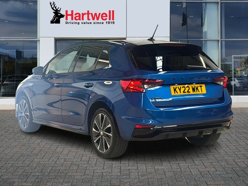 Skoda Fabia 1.0 Tsi Monte Carlo Hatchback Eu Blue #5