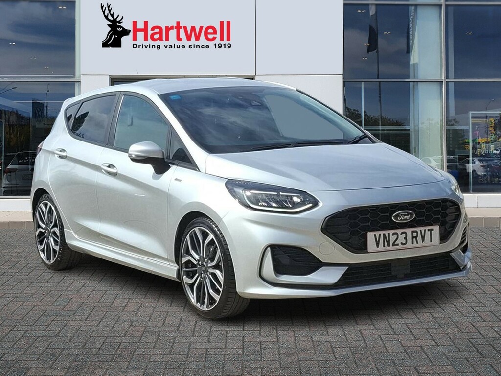 Ford Fiesta 1.0T Ecoboost Mhev St-line X Hatchback Silver