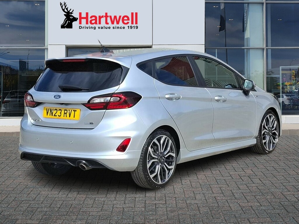 Ford Fiesta 1.0T Ecoboost Mhev St-line X Hatchback Silver #3