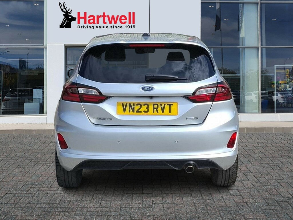 Ford Fiesta 1.0T Ecoboost Mhev St-line X Hatchback Silver #4