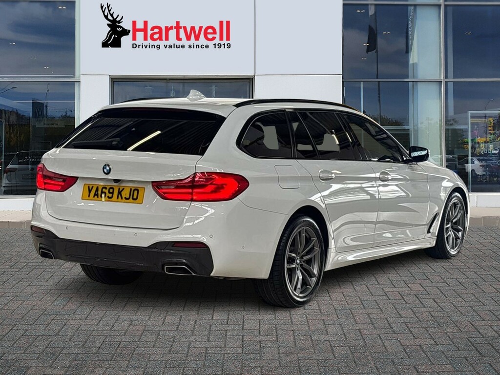 BMW 5 Series 530E M Sport Grey #3
