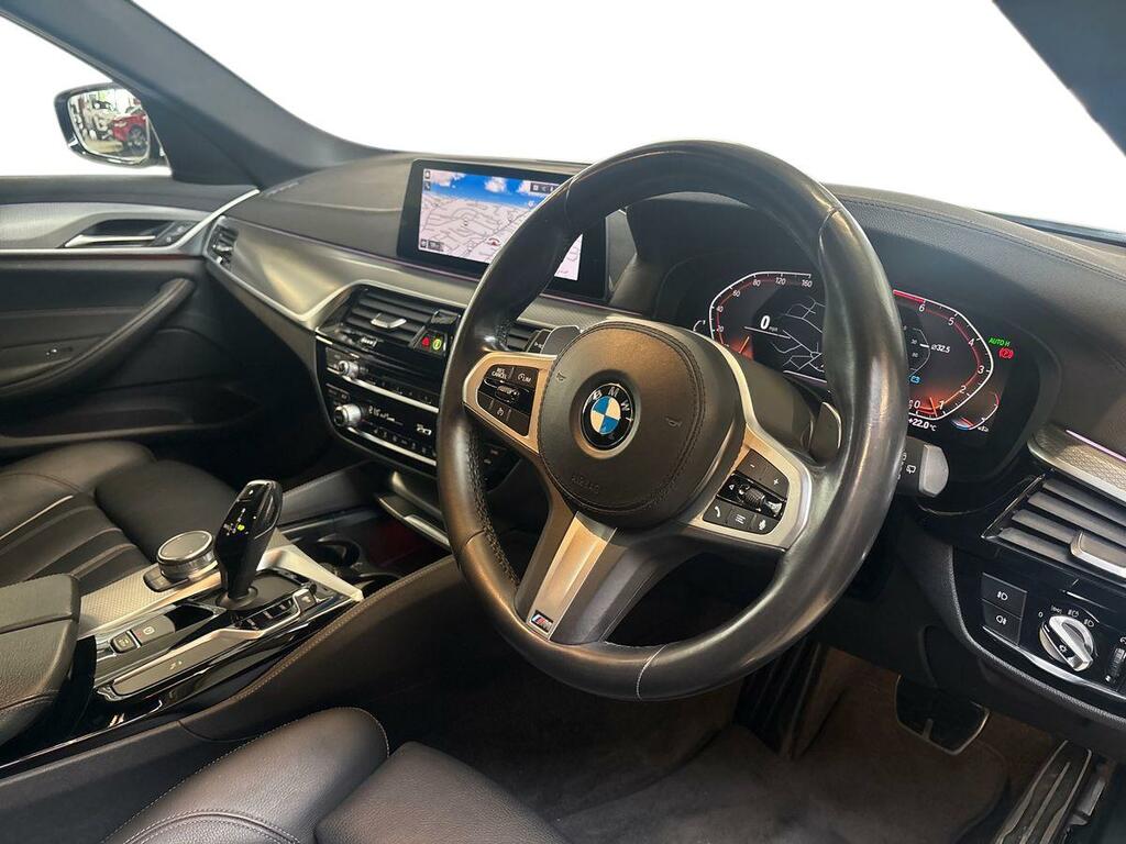 BMW 5 Series 530E M Sport Grey #10