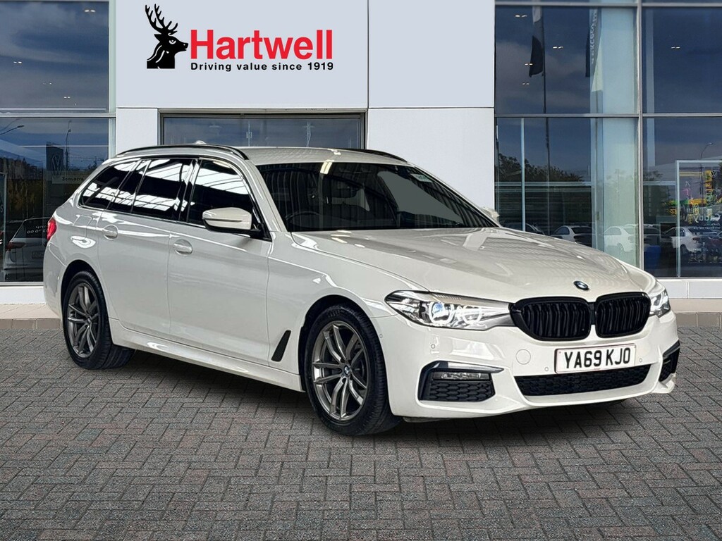BMW 5 Series 530E M Sport Grey #1