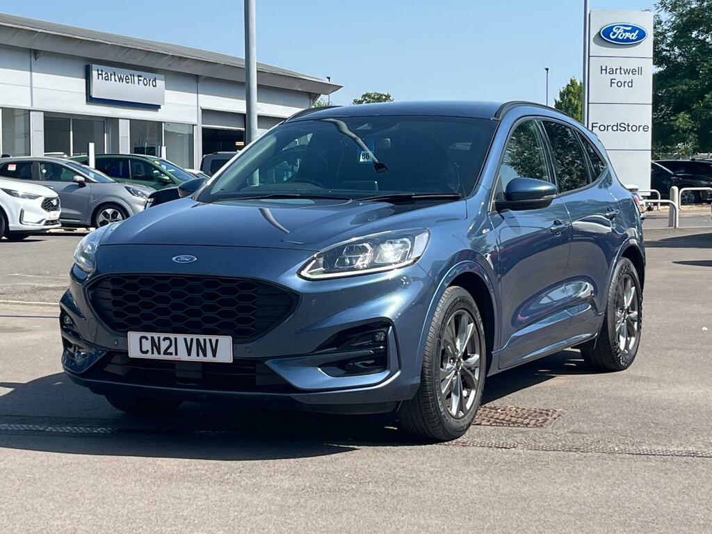 Ford Kuga 1.5 Ecoblue St-line Edition Suv CN21VNV Blue #4