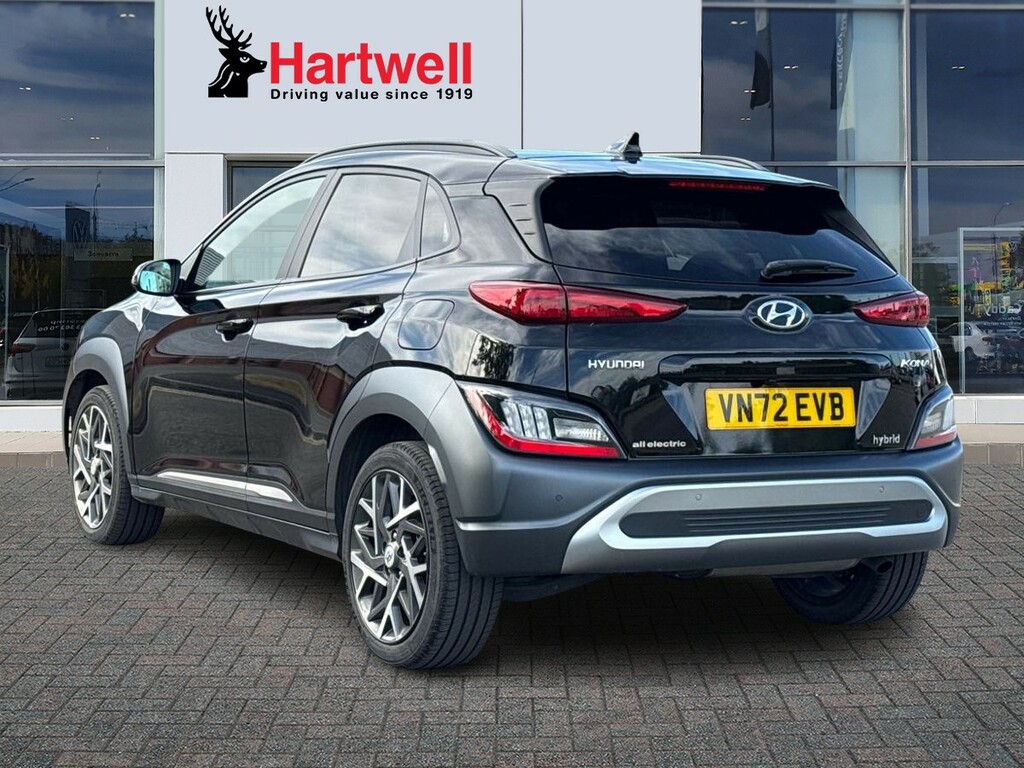 Hyundai Kona 1.6 Gdi Hybrid Ultimate Dct VN72EVB Black #5