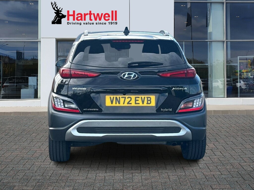 Hyundai Kona 1.6 Gdi Hybrid Ultimate Dct VN72EVB Black #4