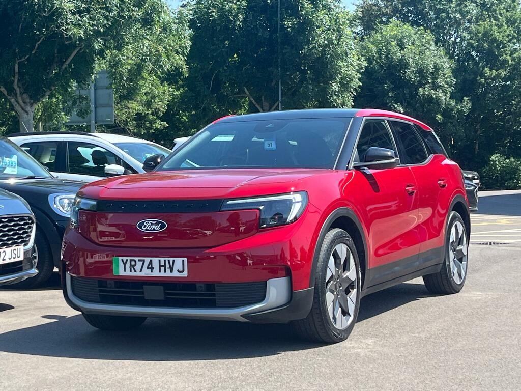 Ford Explorer Extended Range 77Kwh Premium Suv Red #3