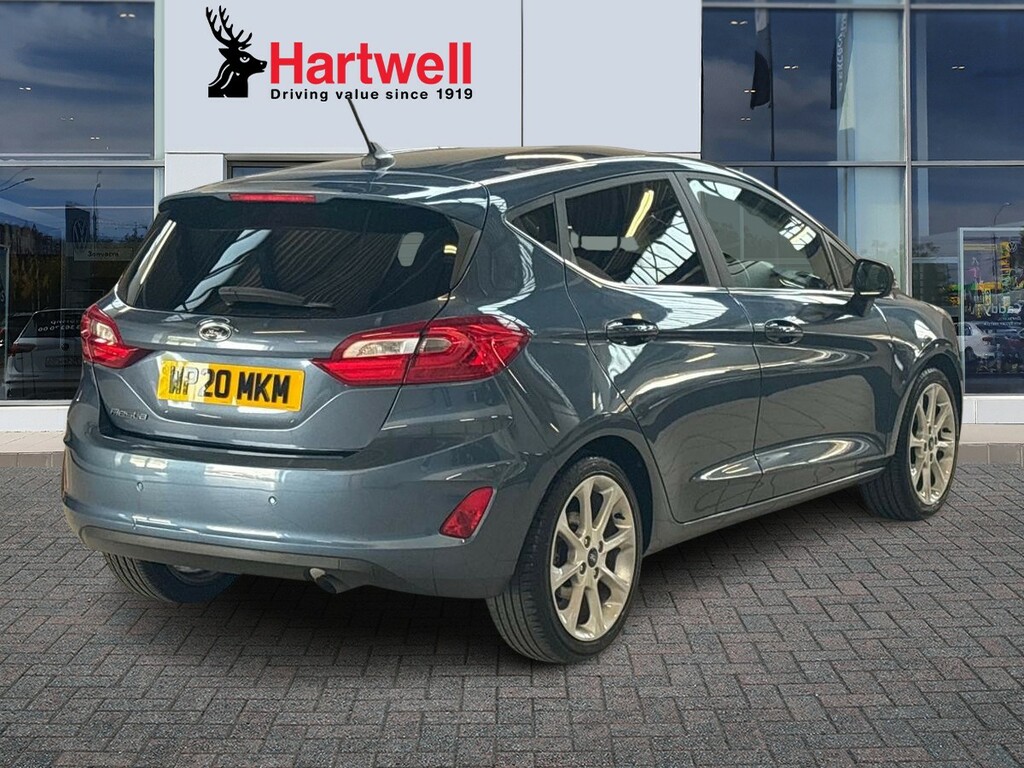 Ford Fiesta 1.0T Ecoboost Gpf Titanium X Hatchback WP20MKM Blue #3