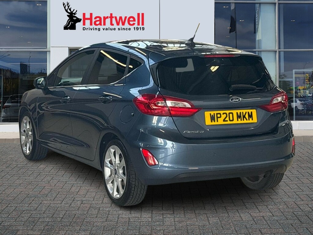 Ford Fiesta 1.0T Ecoboost Gpf Titanium X Hatchback WP20MKM Blue #5