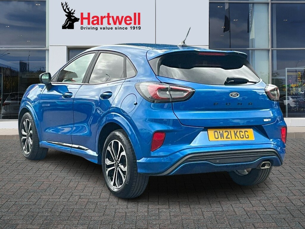 Ford Puma 1.0T Ecoboost Mhev St-line Design Suv M Blue #5