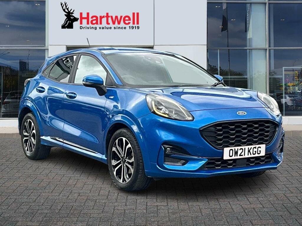 Ford Puma 1.0T Ecoboost Mhev St-line Design Suv M Blue