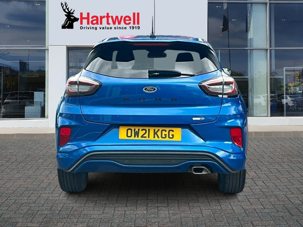 Ford Puma 1.0T Ecoboost Mhev St-line Design Suv M Blue #4