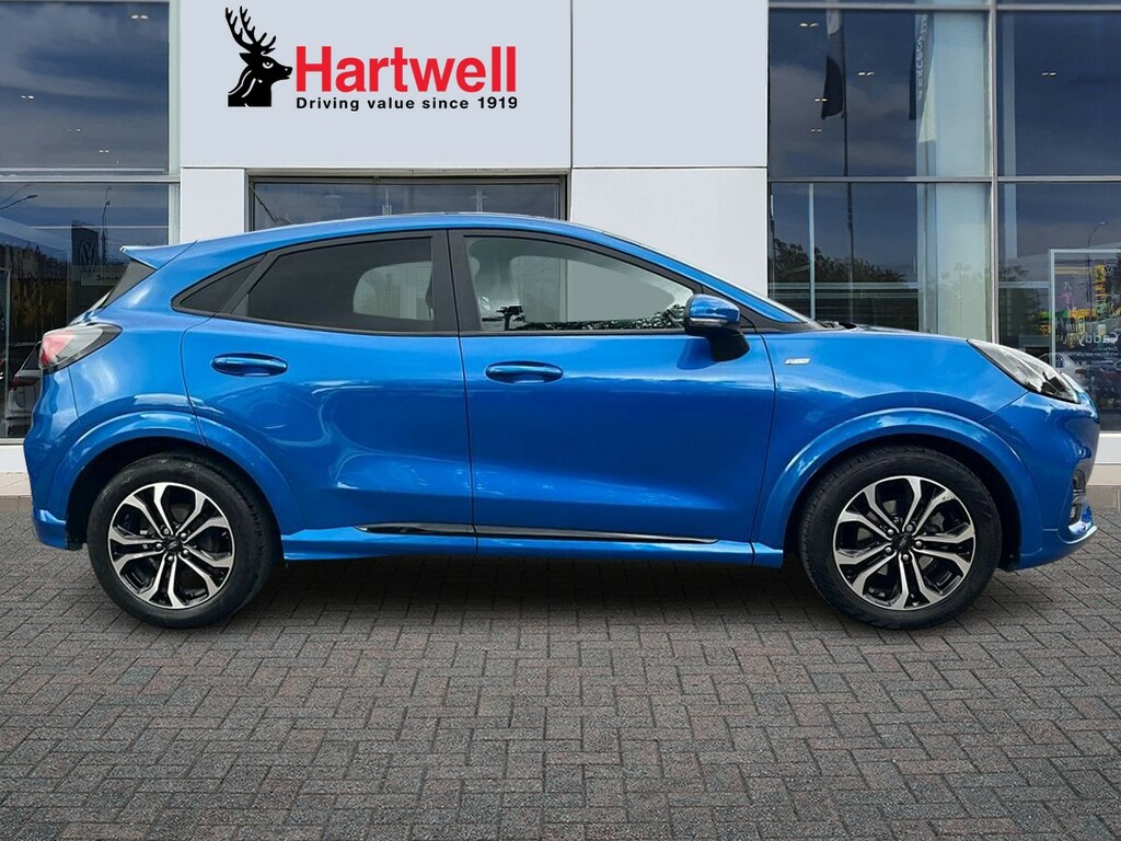 Ford Puma 1.0T Ecoboost Mhev St-line Design Suv M Blue #2