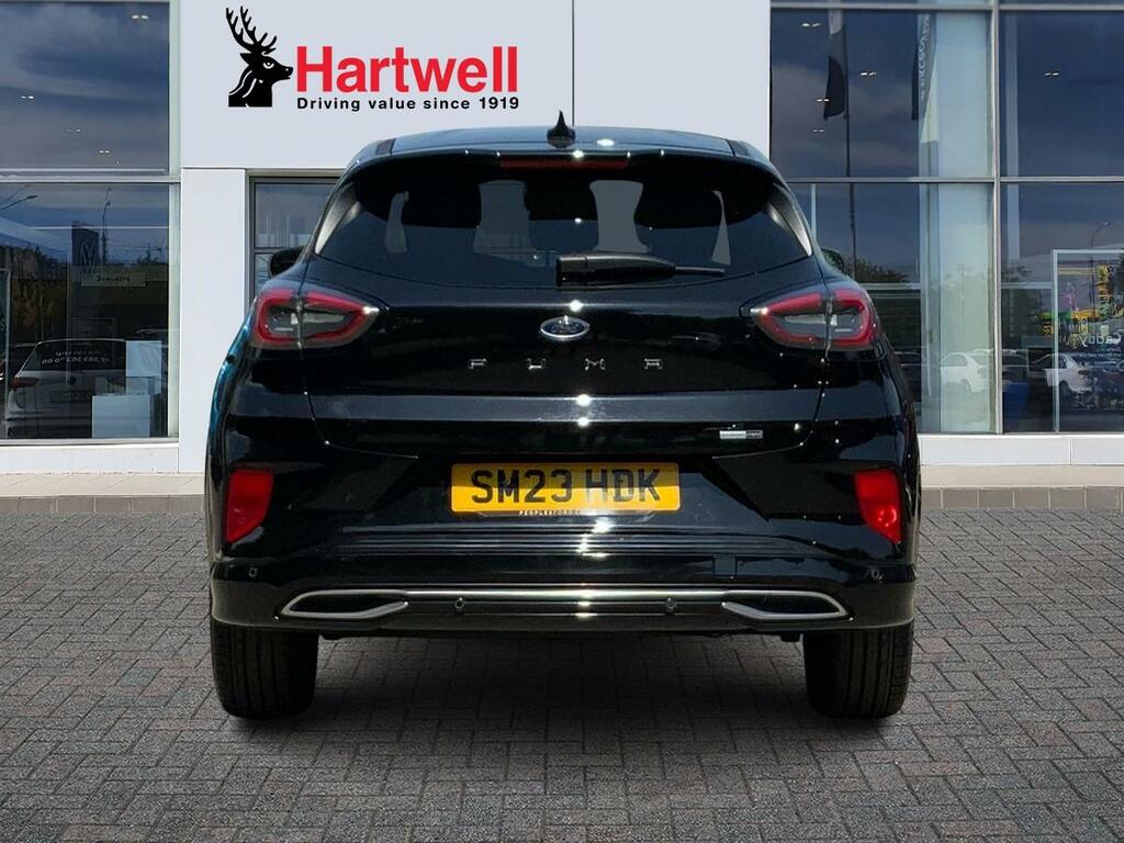 Ford Puma 1.0T Ecoboost Mhev St-line Vignale Suv SM23HDK Black #4