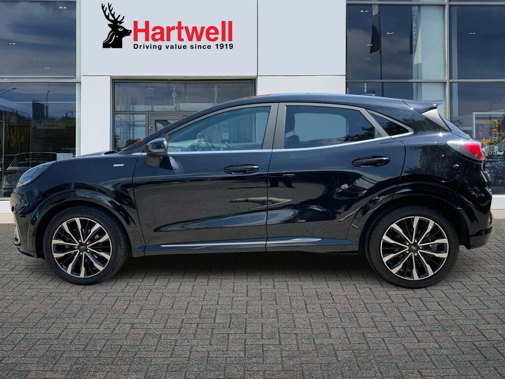 Ford Puma 1.0T Ecoboost Mhev St-line Vignale Suv SM23HDK Black #6