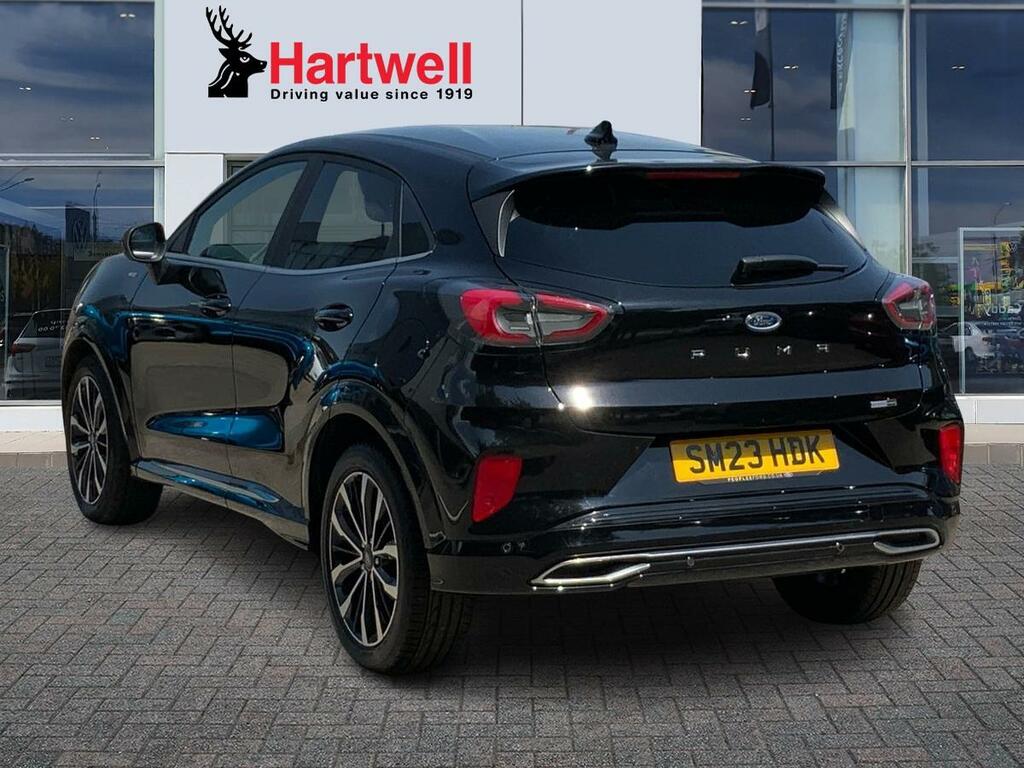 Ford Puma 1.0T Ecoboost Mhev St-line Vignale Suv SM23HDK Black #5