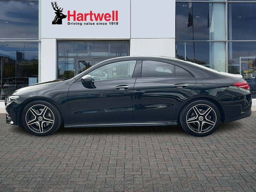 Mercedes-Benz CLA Class 1.3 Cla200h Mhev Amg Line Premium Coupe Petr Black #6