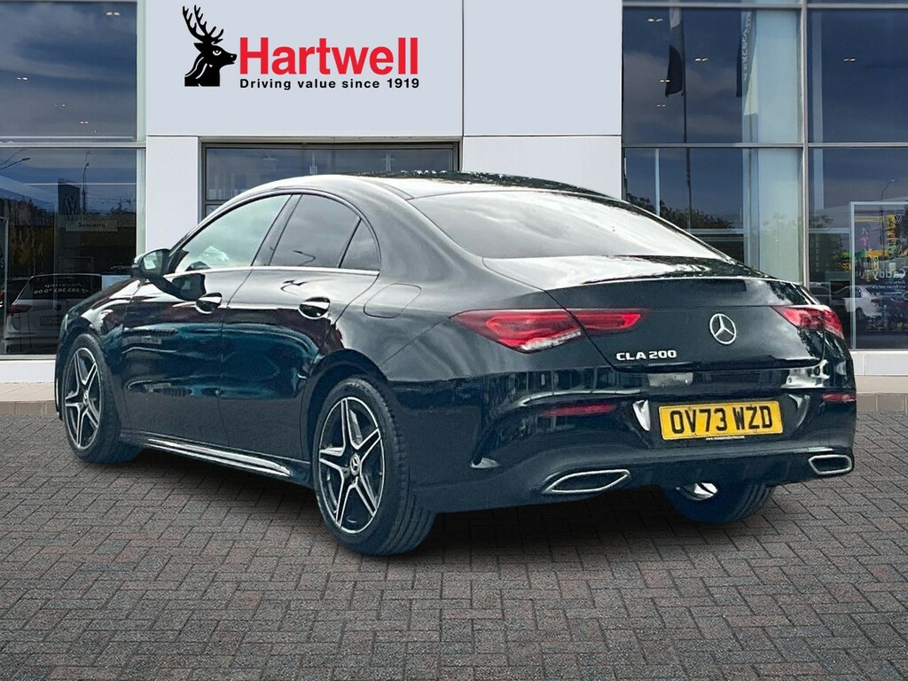 Mercedes-Benz CLA Class 1.3 Cla200h Mhev Amg Line Premium Coupe Petr Black #5