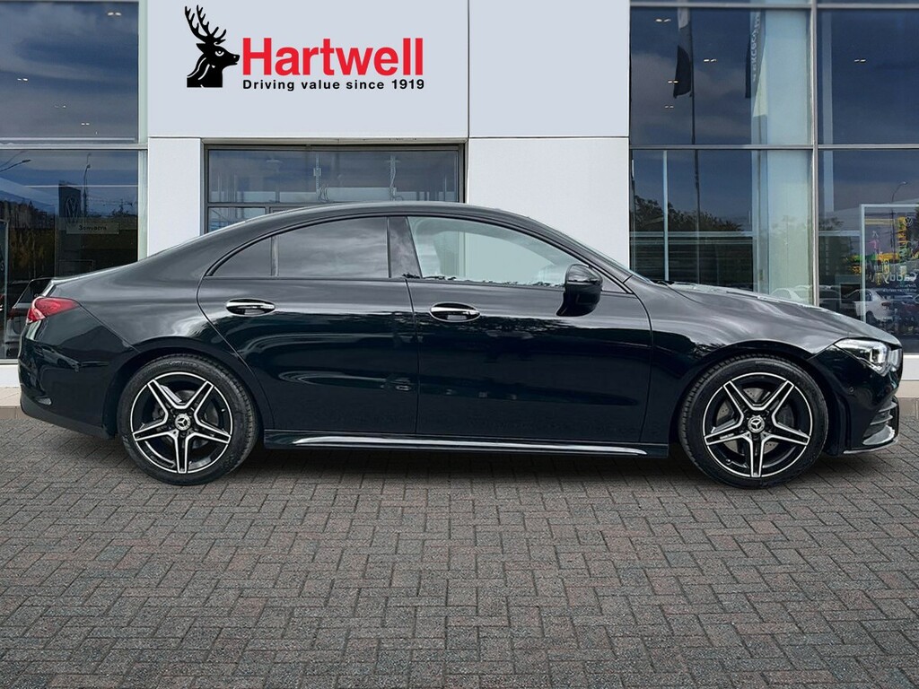 Mercedes-Benz CLA Class 1.3 Cla200h Mhev Amg Line Premium Coupe Petr Black #2