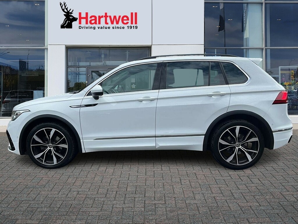 Volkswagen Tiguan 2.0 Tdi R-line Suv Dsg Euro 6 Ss 15 White #6