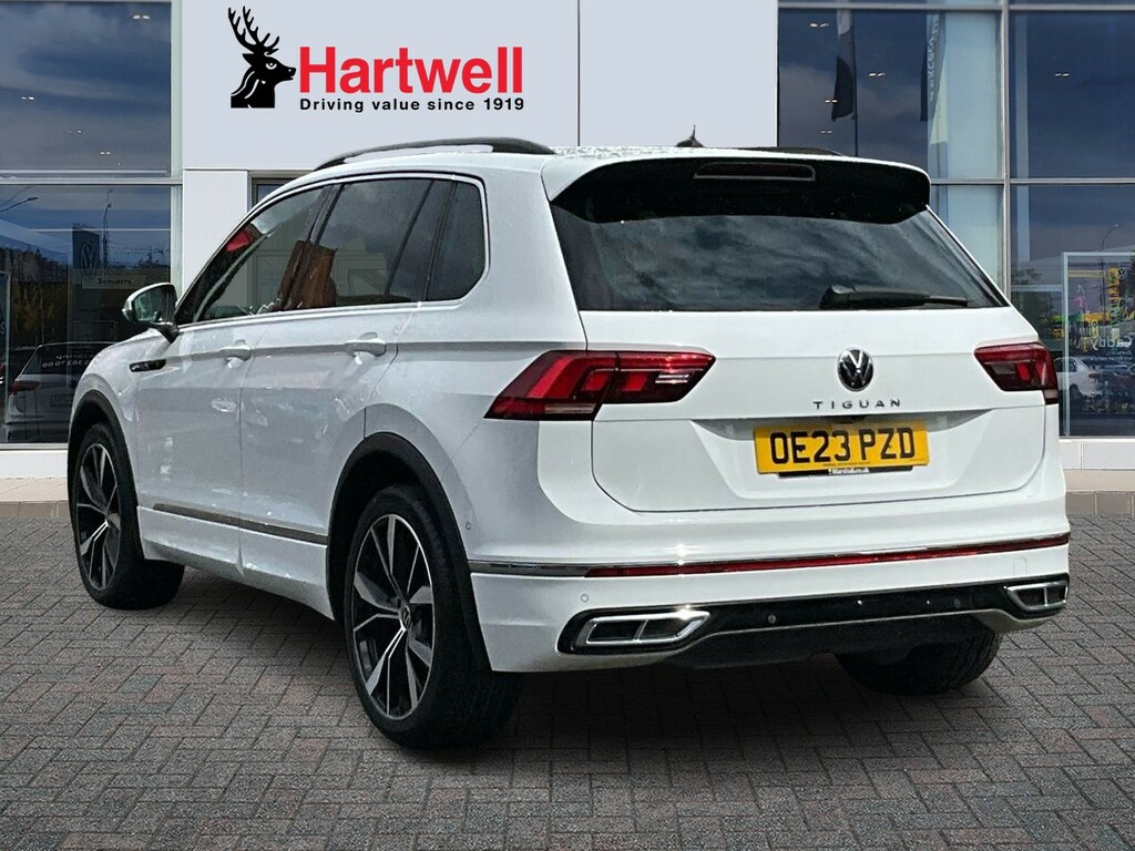 Volkswagen Tiguan 2.0 Tdi R-line Suv Dsg Euro 6 Ss 15 White #5