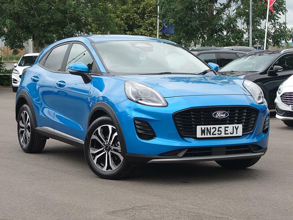 Ford Puma 1.0T Ecoboost Mhev Titanium Suv Hybrid Blue