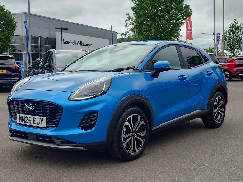 Ford Puma 1.0T Ecoboost Mhev Titanium Suv Hybrid Blue #3