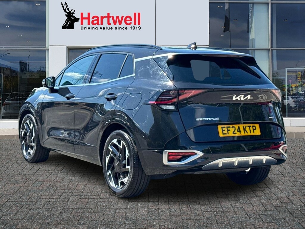 Kia Sportage 1.6 T-gdi Mhev Gt-line S Suv Hybrid Dct Black #5