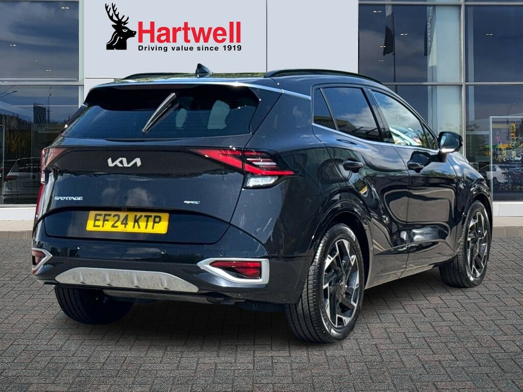 Kia Sportage 1.6 T-gdi Mhev Gt-line S Suv Hybrid Dct Black #3