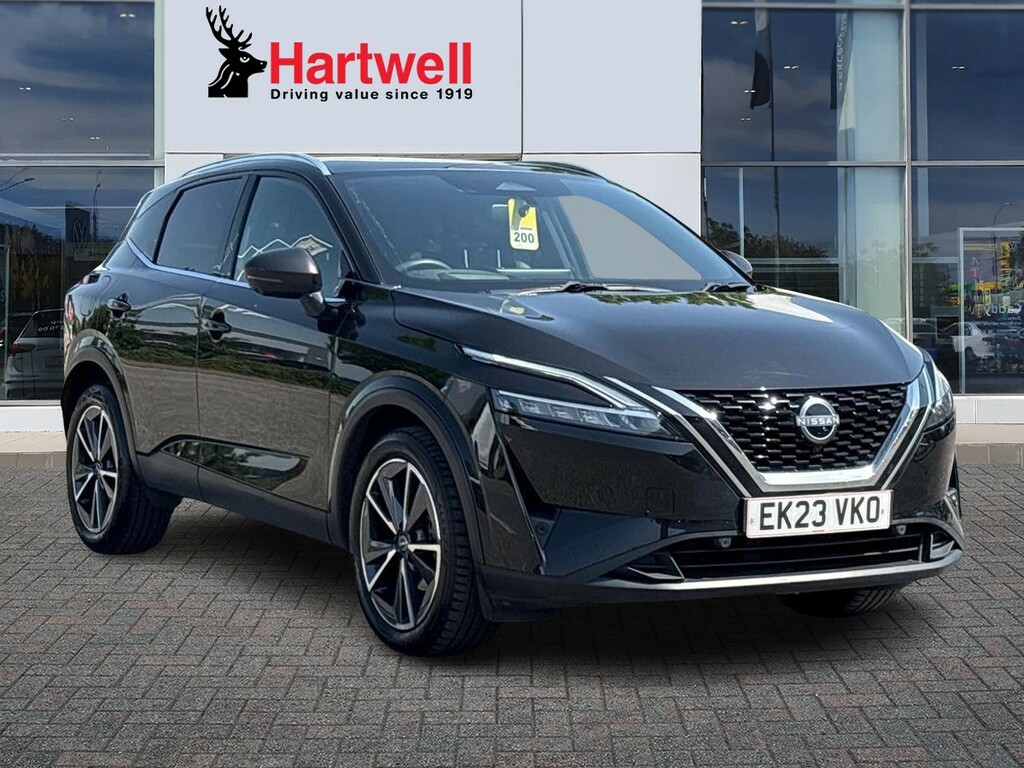 Nissan Qashqai 1.3 Dig-t Mhev Tekna Suv Hybrid Xtron E Black