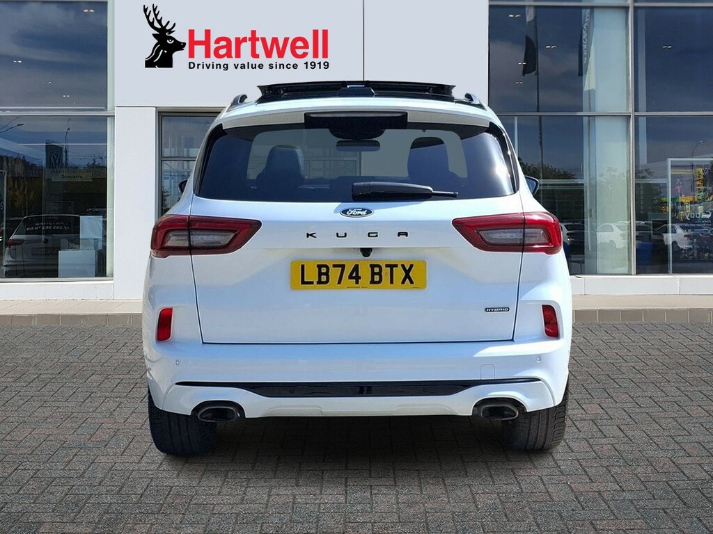 Ford Kuga 2.5H Duratec St-line X Suv Hybrid Cvt E White #4