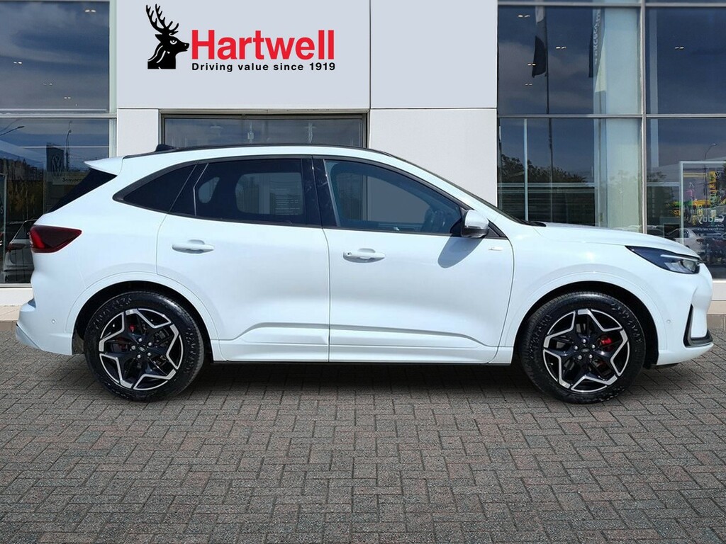 Ford Kuga 2.5H Duratec St-line X Suv Hybrid Cvt E White #2