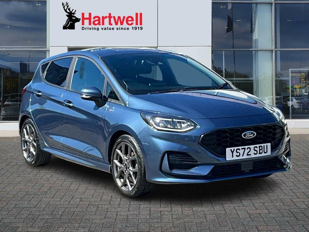 Ford Fiesta 1.0 Ecoboost St-line Blue