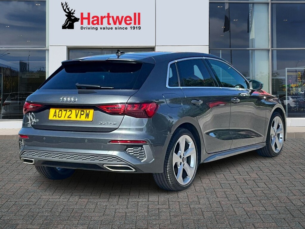 Audi A3 1.0 Tfsi 30 S Line Sportback Eur Grey #3
