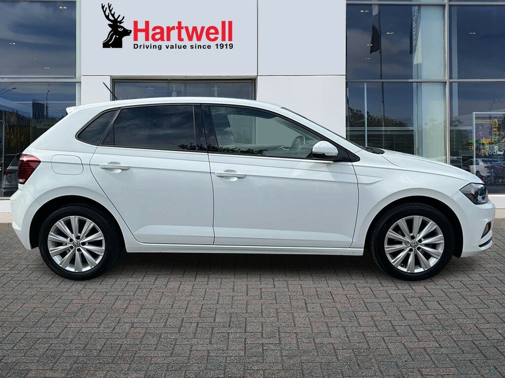 Volkswagen Polo 1.0 Evo Match Hatchback Euro 6 White #2