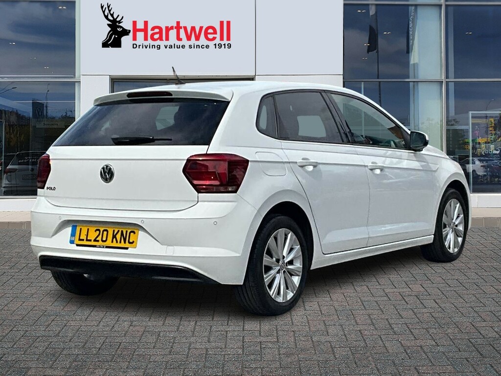 Volkswagen Polo 1.0 Evo Match Hatchback Euro 6 White #3