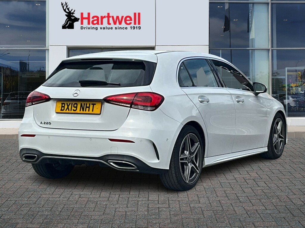 Mercedes-Benz A Class 2.0 A220 Amg Line Premium Hatchback 7 White #3