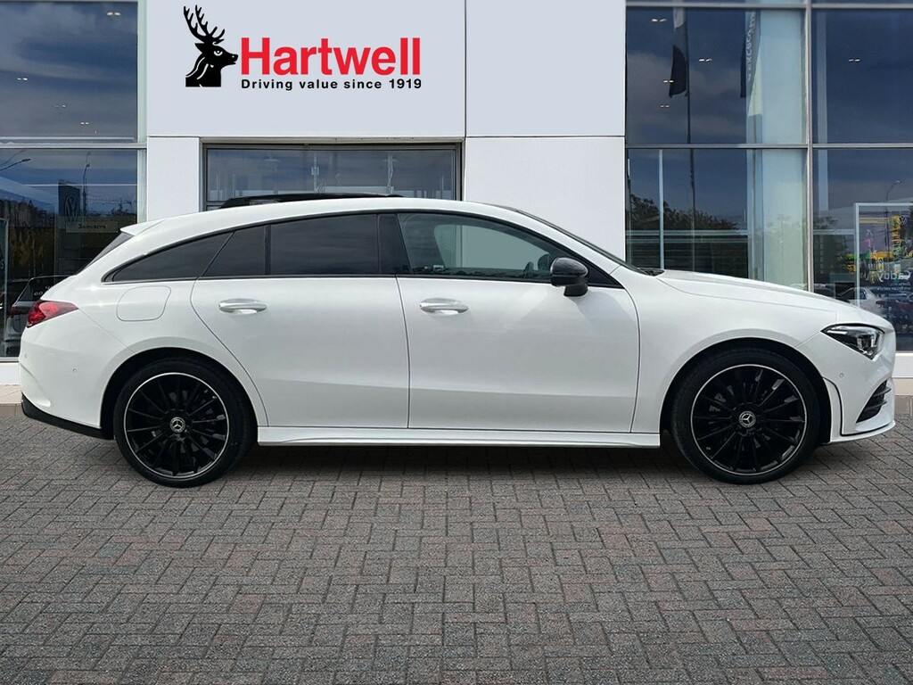 Mercedes-Benz CLA Class 1.3 Cla250e 15.6Kwh Amg Line Night Edition Premiu White #2