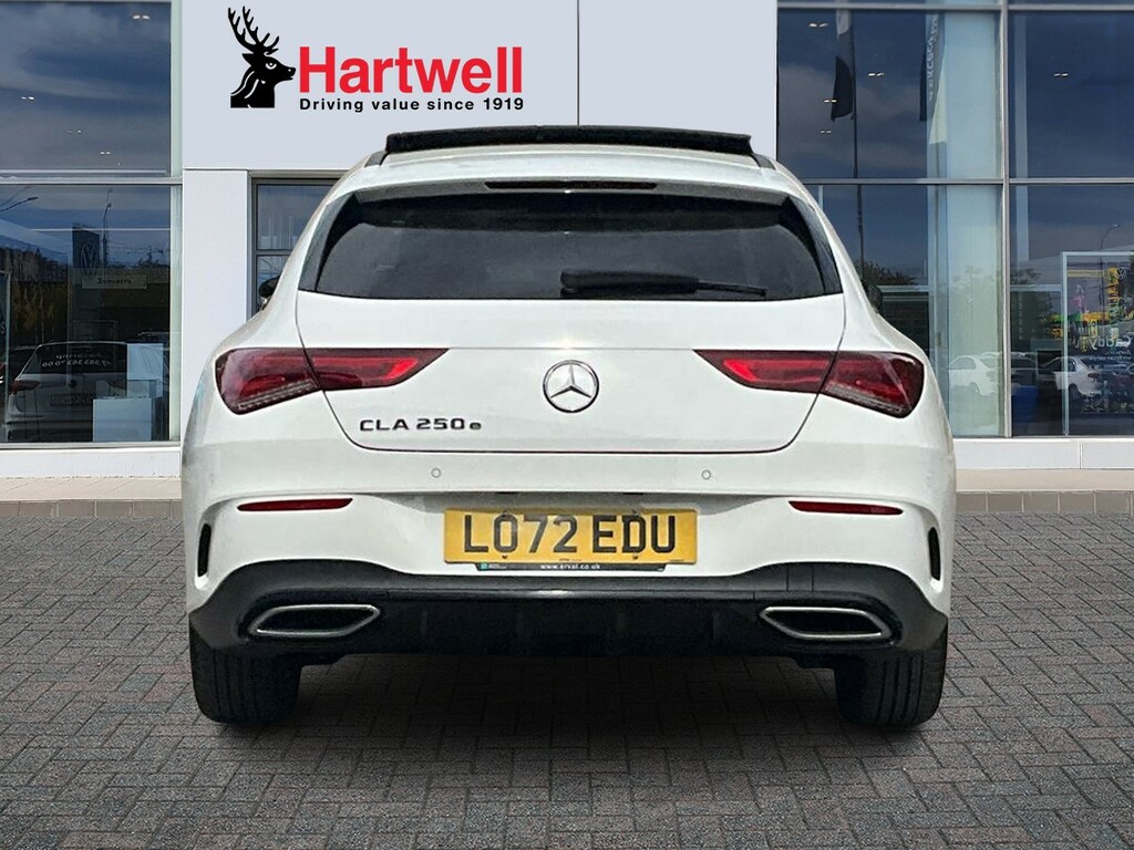 Mercedes-Benz CLA Class 1.3 Cla250e 15.6Kwh Amg Line Night Edition Premiu White #4