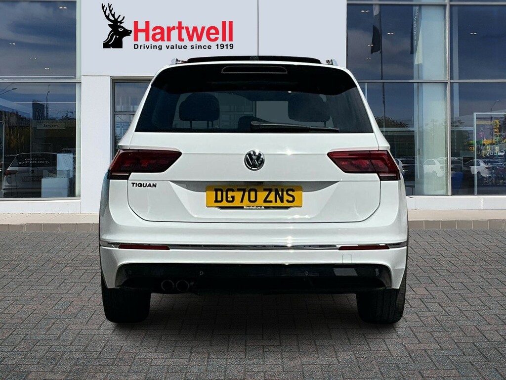 Volkswagen Tiguan 2.0 Tdi R-line Tech Suv Dsg Euro 6 Ss White #4