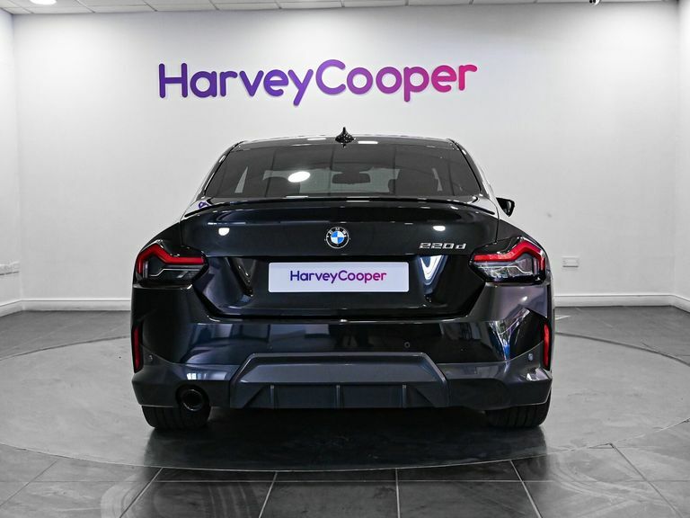 BMW 2 Series 220D Mht M Sport Step HV22WUM Black #6