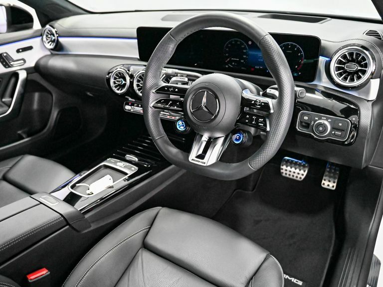 Mercedes-Benz A Class A35 4Matic Premium Plus White #2