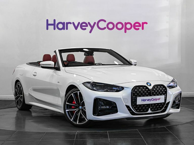 BMW 4 Series 420I M Sport Step White