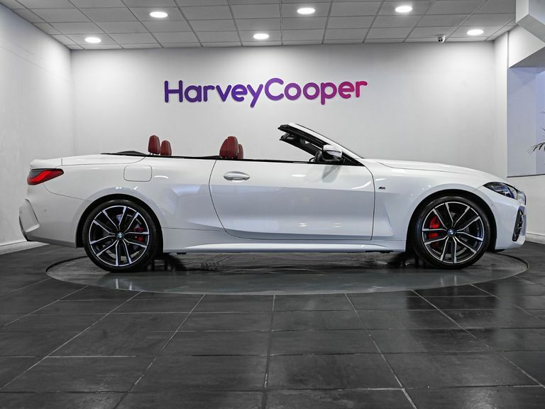BMW 4 Series 420I M Sport Step White #4