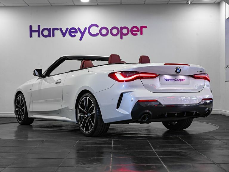 BMW 4 Series 420I M Sport Step White #5