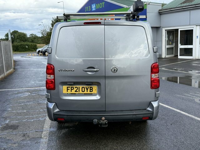 Vauxhall Vivaro 2.0 Turbo D 3100 Sportive Panel Van Man FP21OYB Grey #4
