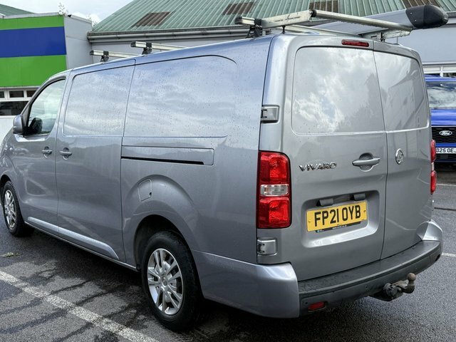 Vauxhall Vivaro 2.0 Turbo D 3100 Sportive Panel Van Man FP21OYB Grey #5